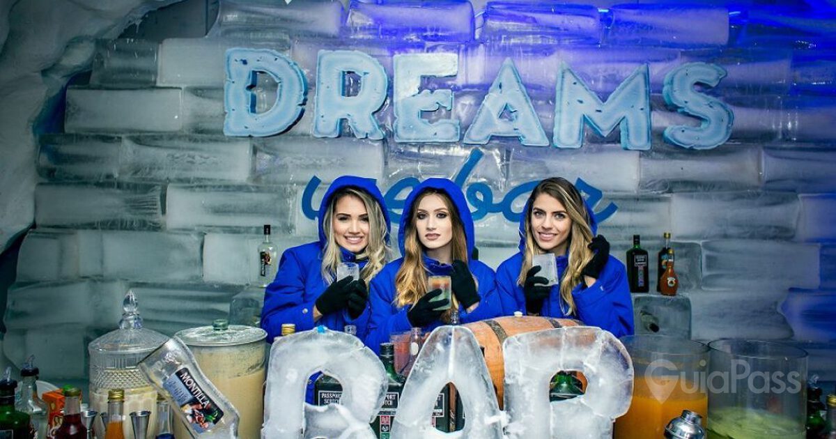 O Dreams ice bar recebeu - Dreams Park Show Foz do Iguaçu