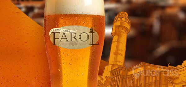 Cervejaria Farol + Degustação + Copo Personalizado