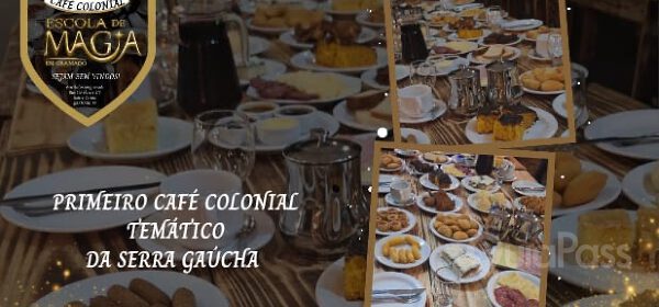 Café Colonial Mágico + Entrada + Voo de Vassoura