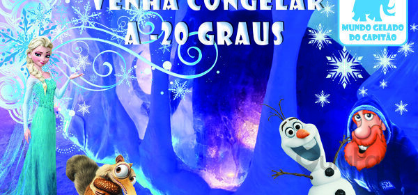 Aventura Congelante: Mundo Gelado do Capitão -23°C