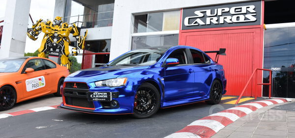 Drive no Lancer Evolution X + Ingresso Super Carro